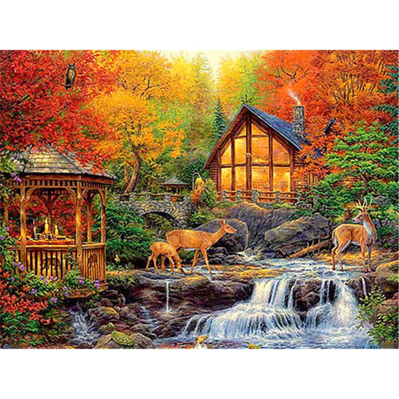 Diamond Painting Countryside House Full Square Drill Diamond Embroidery Mosaic Autumn Landscape Room Art Gift
Diamond Painting Countryside House Full Square Drill Diamond Embroidery Mosaic Autumn Landscape Room Art Gift