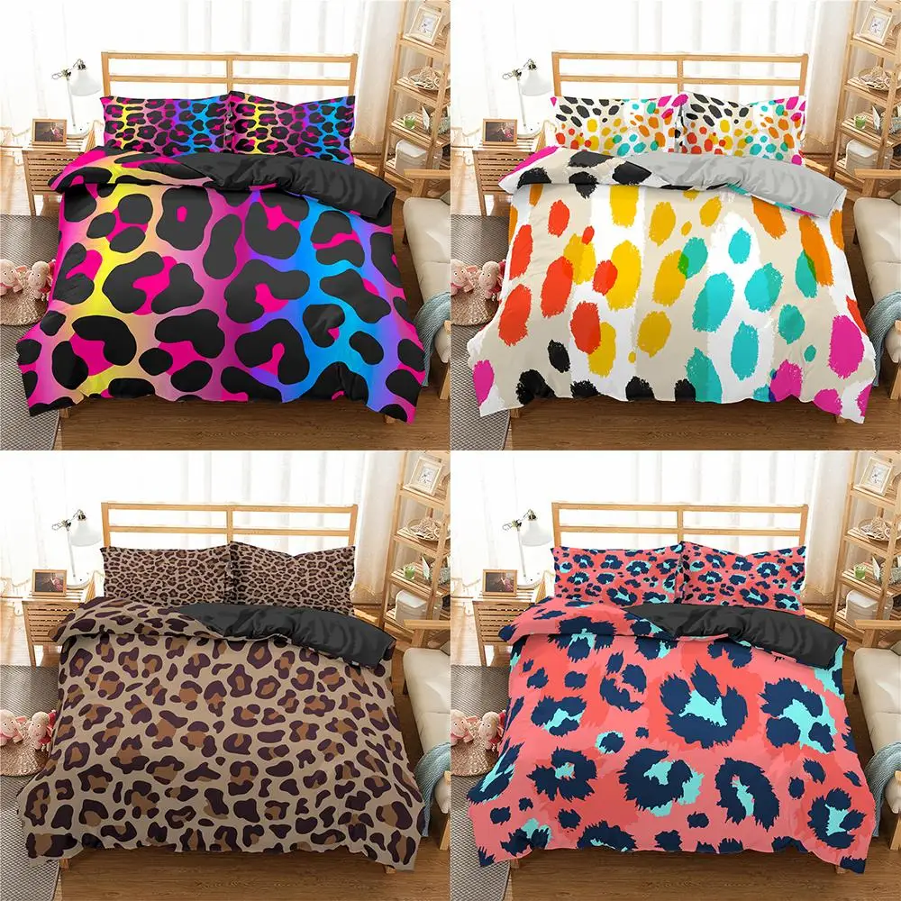 Animal Leopard Printed Bedding Set Quilt Cover Bedclothes Duvet Cover Set Pillow Cases 2/3pcs Bed Bedlinen For USA Free Shipping
Animal Leopard Printed Bedding Set Quilt Cover Bedclothes Duvet Cover Set Pillow Cases 2/3pcs Bed Bedlinen For USA Free Shipping