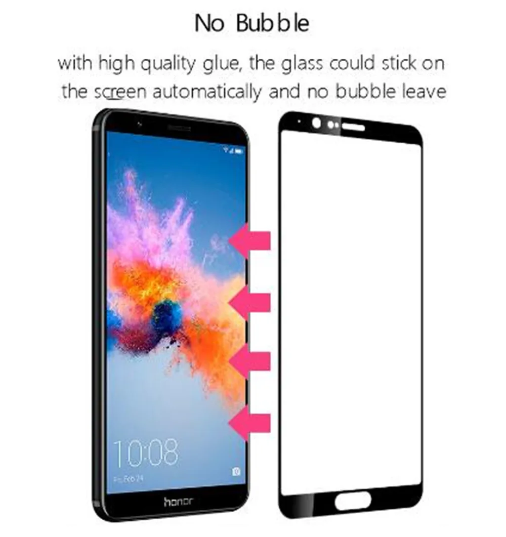 Защита экрана с полным покрытием для vivo Y11 2019 закаленное стекло защитная