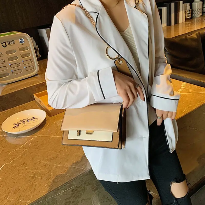 Women Chain Shoulder Bags Casual Style PU Leather Handbag for Party Daily 
Women Chain Shoulder Bags Casual Style PU Leather Handbag for Party Daily