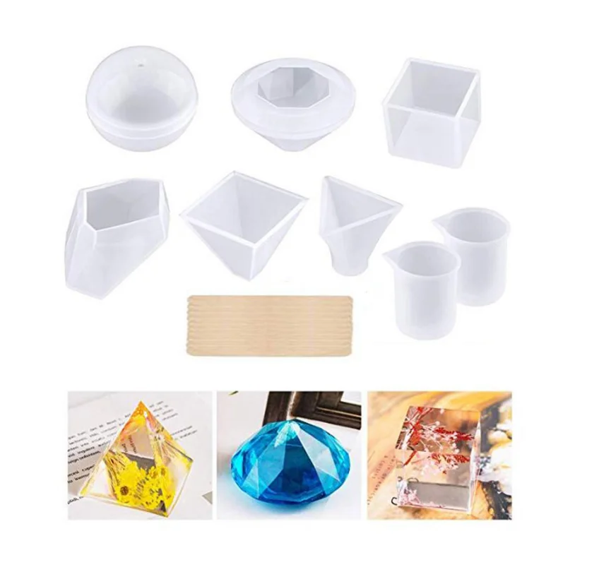 18 Pcs Epoxy Mold Set Measuring Cup Stirring Wooden Stick Measuring Cup Ball Mold
18 Pcs Epoxy Mold Set Measuring Cup Stirring Wooden Stick Measuring Cup Ball Mold