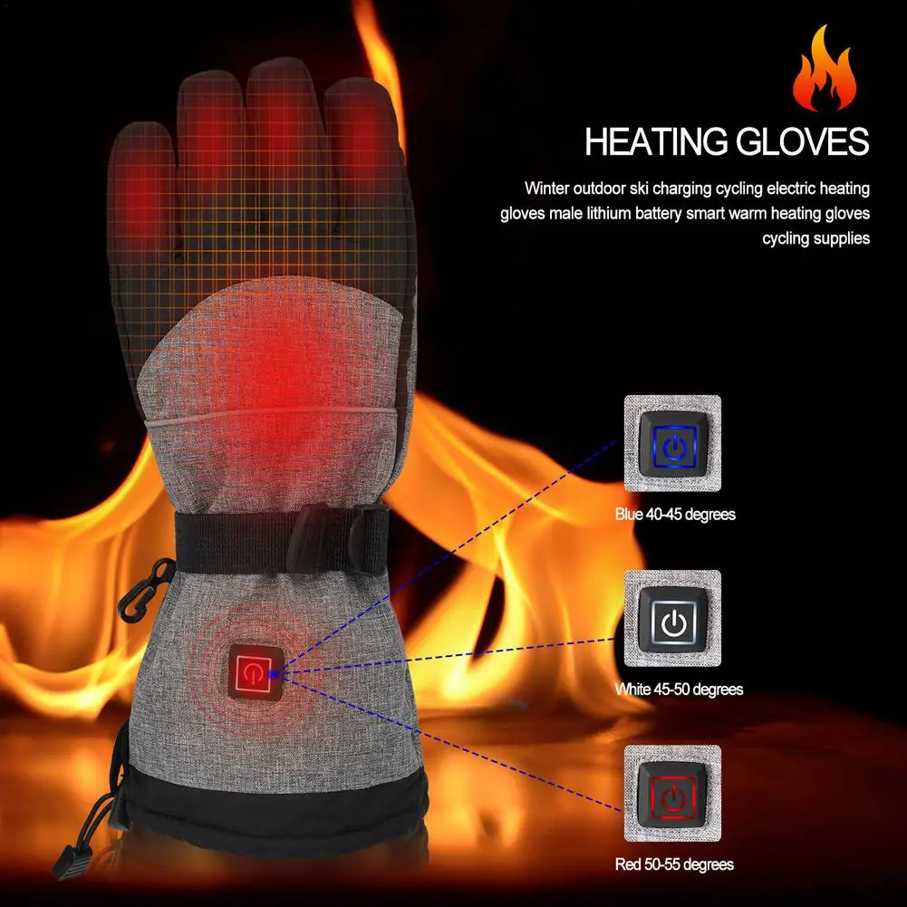 4000mAh Rechargeable Battery Winter Warmer Gloves Ski Gloves USB Heating Glove Electric Heated Gloves Cycling Motorcycle Gloves
4000mAh Rechargeable Battery Winter Warmer Gloves Ski Gloves USB Heating Glove Electric Heated Gloves Cycling Motorcycle Gloves