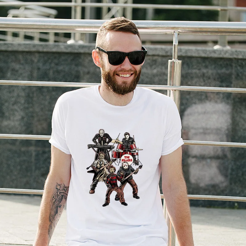 April Fool Day Death Metal Killer Prevalent Fitness Tight T-Shirts Unique Men's Tees Customized Casual Tops Shirt Unisex
April Fool Day Death Metal Killer Prevalent Fitness Tight T-Shirts Unique Men's Tees Customized Casual Tops Shirt Unisex
