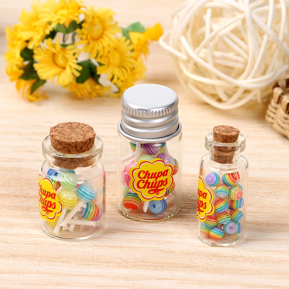 New 1/12 Miniature Food Dessert Sugar Mini Lollipops With Case Holder Candy For Doll House Kitchen Furniture Toys Accessories
New 1/12 Miniature Food Dessert Sugar Mini Lollipops With Case Holder Candy For Doll House Kitchen Furniture Toys Accessories