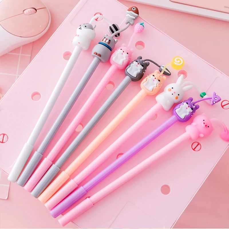 24Pcs Korean Cute Pens Pet Animal Cat Hamster Pig Bunny Girl Stationery Pen Kawaii Funny Back to School Goods Item Material 2022
24Pcs Korean Cute Pens Pet Animal Cat Hamster Pig Bunny Girl Stationery Pen Kawaii Funny Back to School Goods Item Material 2022