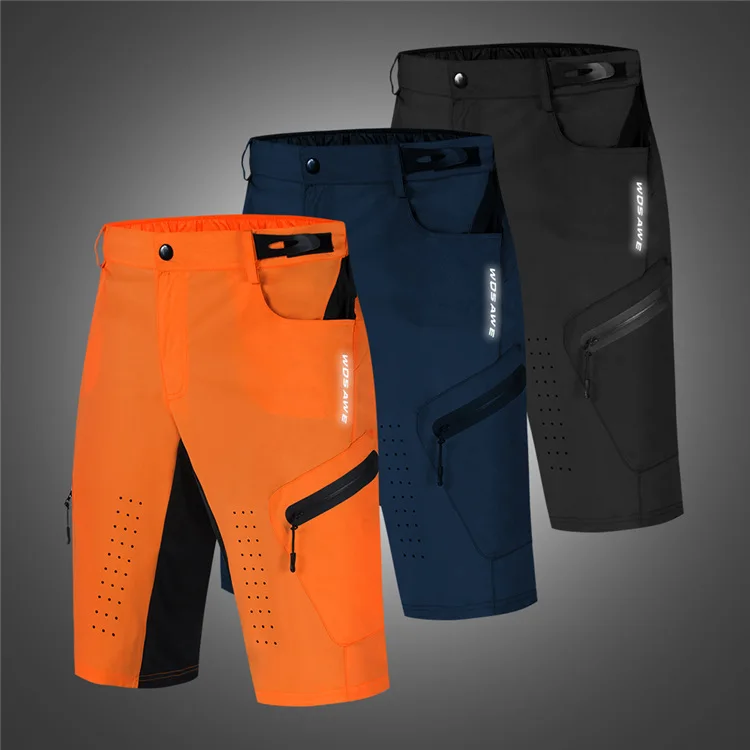 WOSAWE Men's MTB Cycling Motocross Shorts Summer Reflective Breathable Water Repellent Bicycle Moto Shorts Loose Downhill Shorts
WOSAWE Men's MTB Cycling Motocross Shorts Summer Reflective Breathable Water Repellent Bicycle Moto Shorts Loose Downhill Shorts