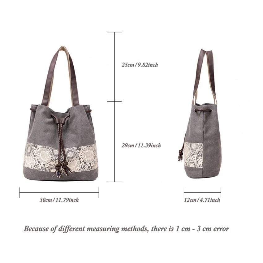 JNKET Fashion Artistic Style Casual Canvas Bag Handbags Womens Shoulder Bag Satchel Bag Tote Bag & Purses
JNKET Fashion Artistic Style Casual Canvas Bag Handbags Womens Shoulder Bag Satchel Bag Tote Bag & Purses