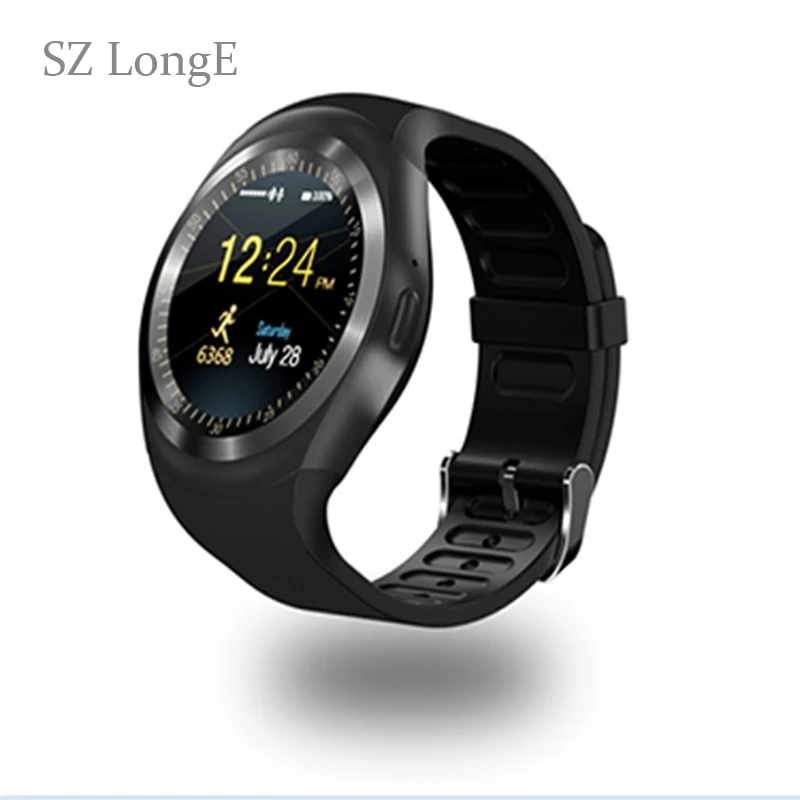 Y1 Смарт часы Bluetooth водонепроницаемые для женщин и мужчин Android Smartwatch телефонный