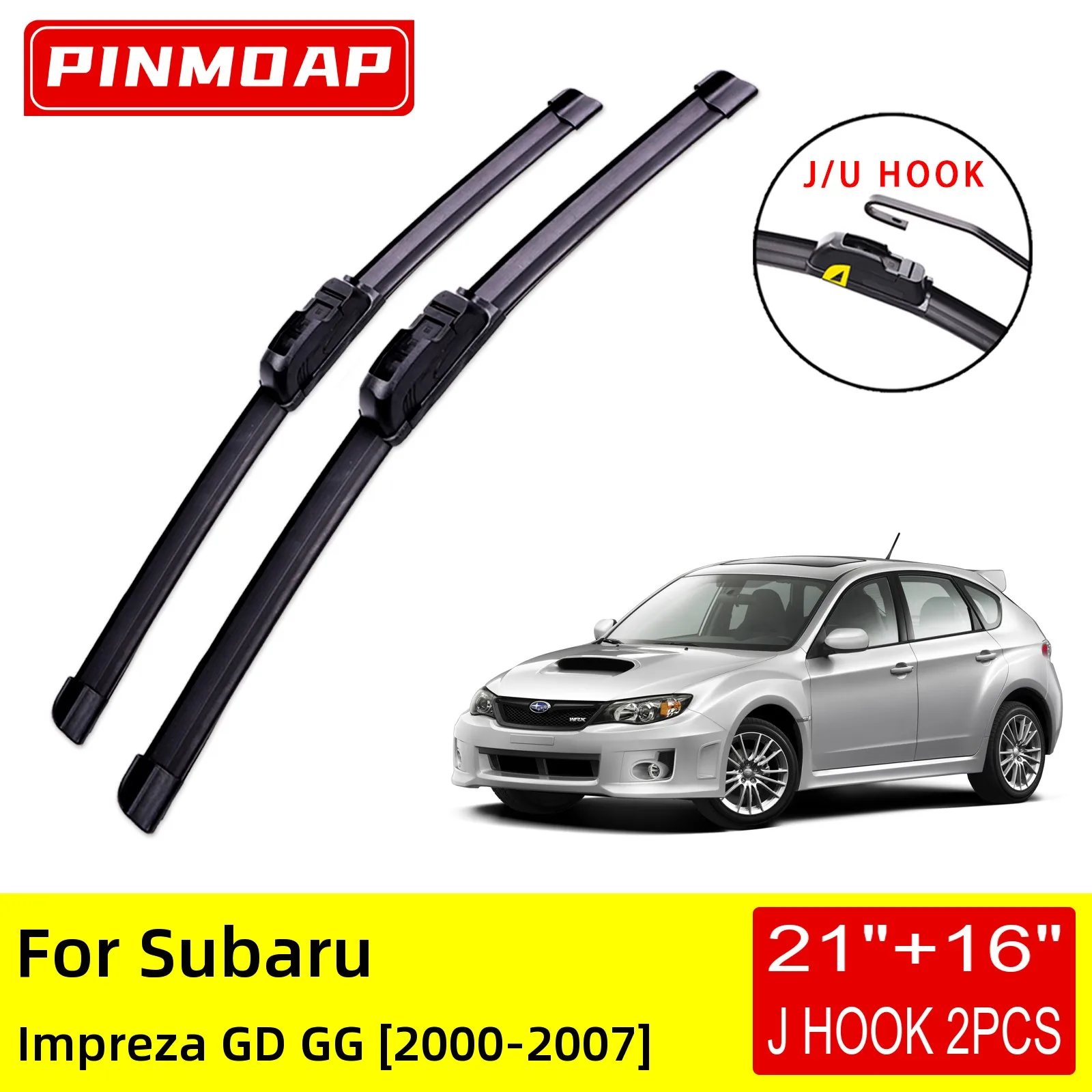 Щетки стеклоочистителя для Subaru Impreza GD GG 2000 2001 2002 2003 2004 2005 2006 2007
Щетки стеклоочистителя для Subaru Impreza GD GG 2000 2001 2002 2003 2004 2005 2006 2007