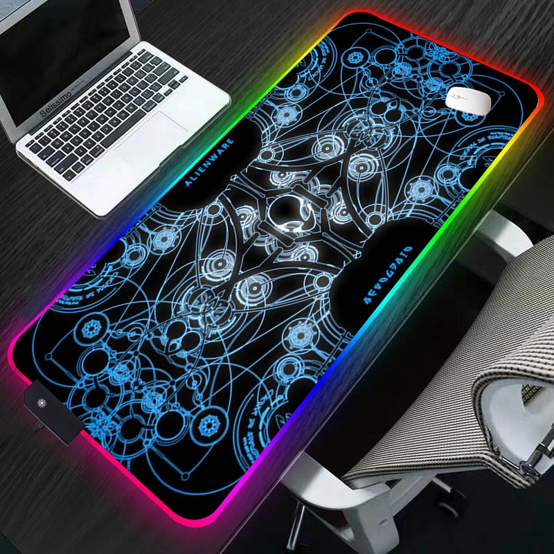 RGB Alienware Esports Gaming XXL Mousepad LED Mouse Pad Gamer Large Waterproof Keyboard Mat 900x400 Custom Computer Accessories
RGB Alienware Esports Gaming XXL Mousepad LED Mouse Pad Gamer Large Waterproof Keyboard Mat 900x400 Custom Computer Accessories