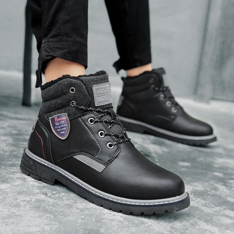 Мужские кроссовки Tenis De Bota Para Hombre, повседневная кожаная обувь, черные классические ботинки, мужские кроссовки для мужчин, мужские спортивные...
Мужские кроссовки Tenis De Bota Para Hombre, повседневная кожаная обувь, черные классические ботинки, мужские кроссовки для мужчин, мужские спортивные...
