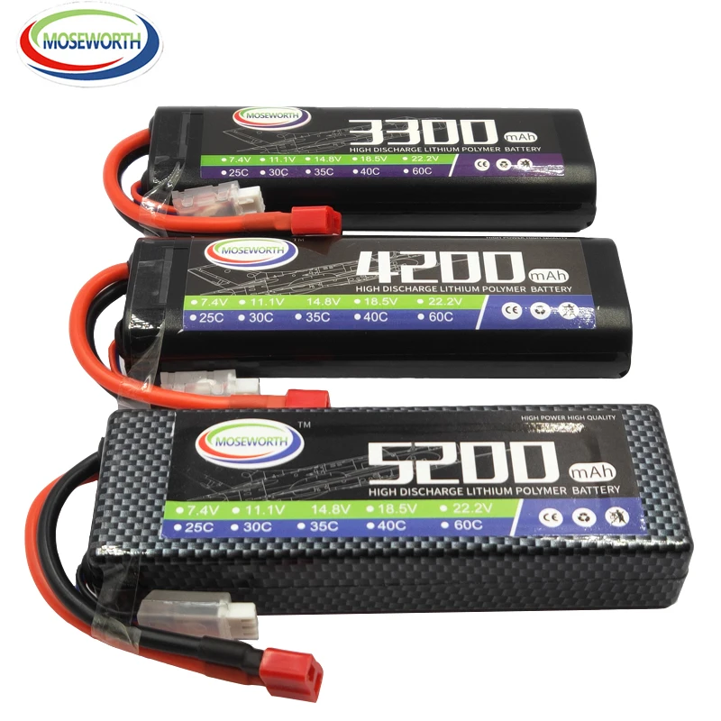 Hard Case 2S 7.4V 4S 14.8V 3300 4200 5000 5200 6000mAh RC Car LiPo Battery 7.4V 14.8V For RC Car Truck Monsters Traxxas 1/10 
Hard Case 2S 7.4V 4S 14.8V 3300 4200 5000 5200 6000mAh RC Car LiPo Battery 7.4V 14.8V For RC Car Truck Monsters Traxxas 1/10