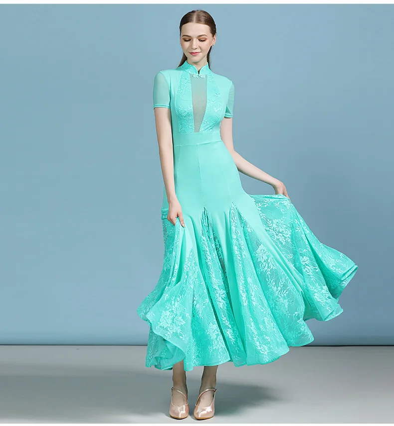 Cheap Ballroom Dresses Latin Tango Costume Flamenco Dress Waltz Sexy Lace Dance Costume Foxtrot Dance Dress Women Dance Wear
Cheap Ballroom Dresses Latin Tango Costume Flamenco Dress Waltz Sexy Lace Dance Costume Foxtrot Dance Dress Women Dance Wear