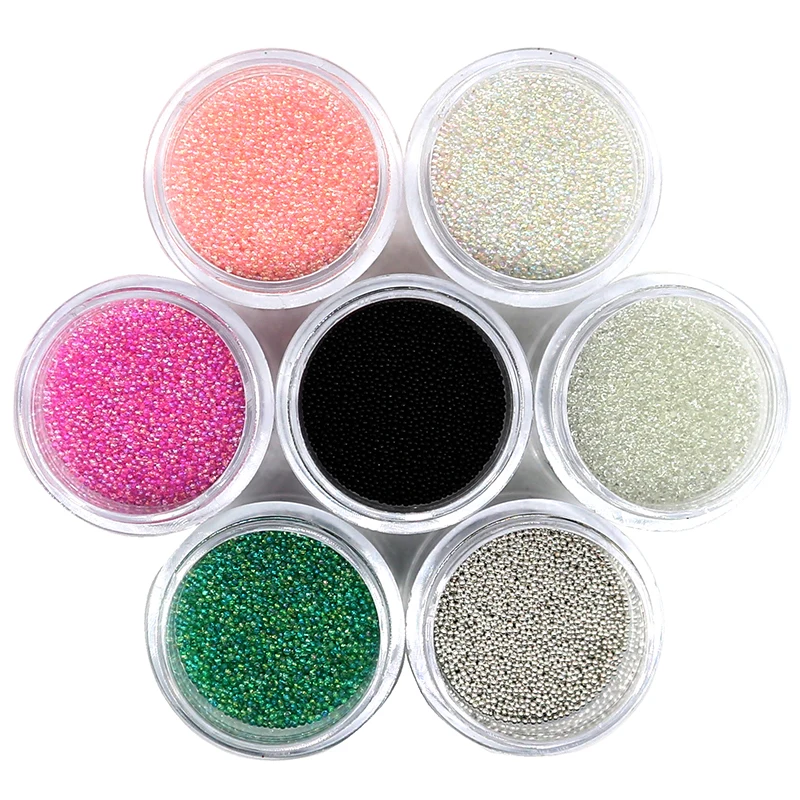 Crystal Tiny Glass Balls Rhinestones For Manicure Microbead Caviar Beads Nail Art Decorations DIY Charms 3D Nails Accessories
Crystal Tiny Glass Balls Rhinestones For Manicure Microbead Caviar Beads Nail Art Decorations DIY Charms 3D Nails Accessories