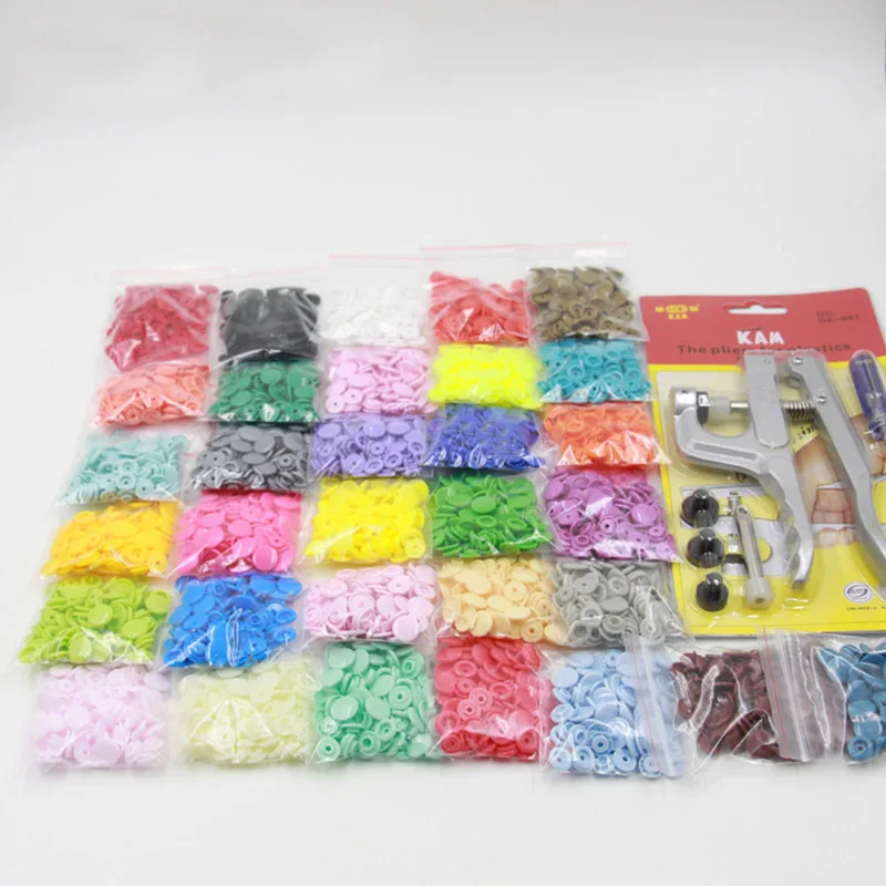 12mm 600 pieces Snap buttons 30 colors optional button tool set Plastic combined color buttons spot for clothing
12mm 600 pieces Snap buttons 30 colors optional button tool set Plastic combined color buttons spot for clothing