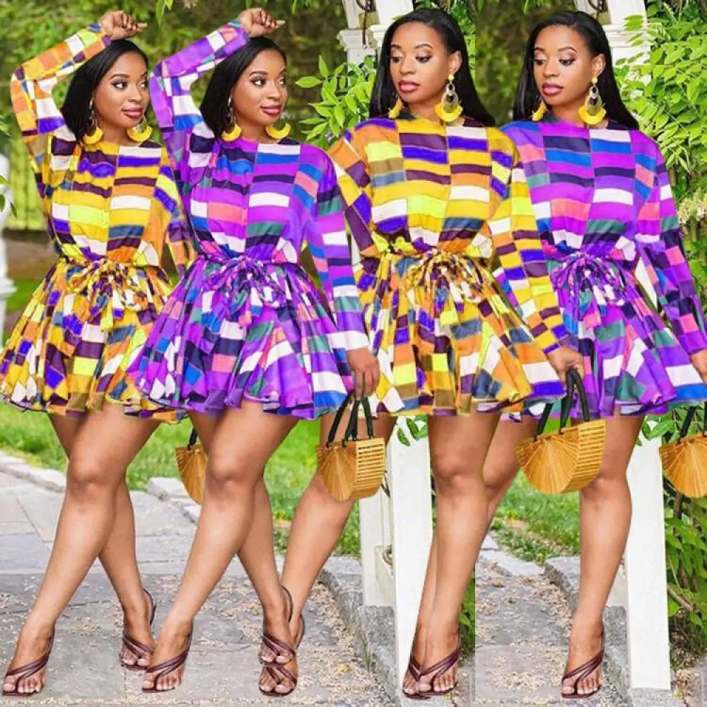 Женское длинное платье в клетку, повседневное короткое платье с круглым вырезом и поясом, осень 2021
Женское длинное платье в клетку, повседневное короткое платье с круглым вырезом и поясом, осень 2021