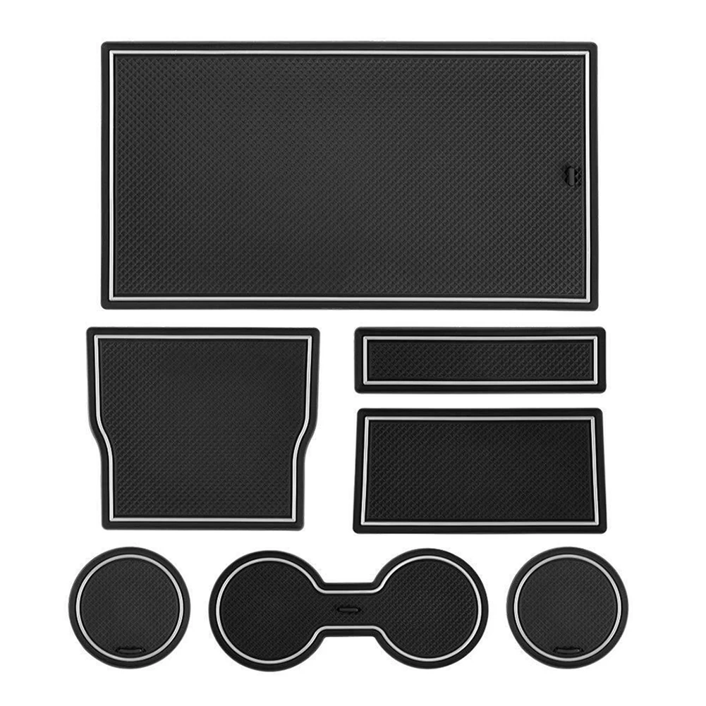 7PC Center Console Cup Holder Car Stickers For Tesla Model 3 Car Accessories Decoration Panel Trim Carbon Fiber Non-Slip Mat Pad
7PC Center Console Cup Holder Car Stickers For Tesla Model 3 Car Accessories Decoration Panel Trim Carbon Fiber Non-Slip Mat Pad
