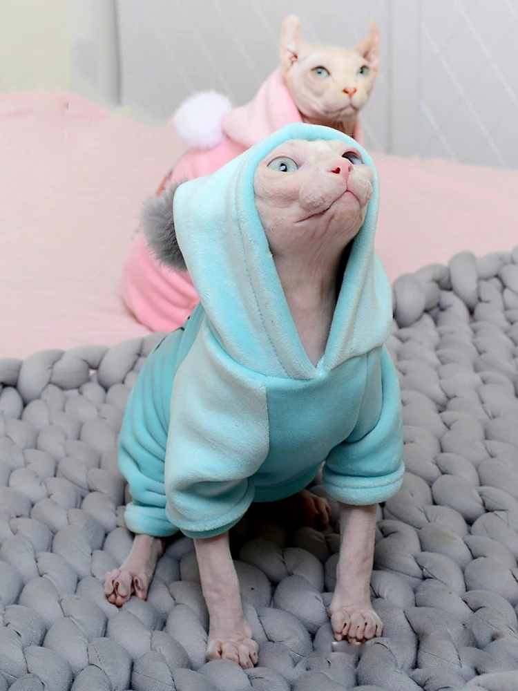 Winter cute Cat Clothes Fashion Cartoon Hoodies Soft Sphynx Rainbow Kitten Small Medium Dogs Cats Coat jacket Chihuahua Clothing
Winter cute Cat Clothes Fashion Cartoon Hoodies Soft Sphynx Rainbow Kitten Small Medium Dogs Cats Coat jacket Chihuahua Clothing