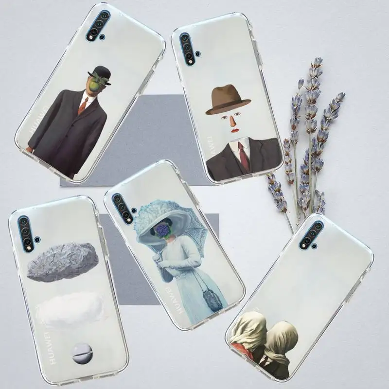Rene Magritte painting Phone Case Transparent for Huawei honor P mate 40 20 30 10 50 i 9 x mate pro lite 8a
Rene Magritte painting Phone Case Transparent for Huawei honor P mate 40 20 30 10 50 i 9 x mate pro lite 8a