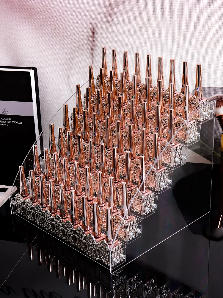 2-7 Layers Nail Polish Display Rack Acrylic Cosmetic Varnish Lipstick Display Stand Holder Box Manicure Makeup Shelf Organizer
2-7 Layers Nail Polish Display Rack Acrylic Cosmetic Varnish Lipstick Display Stand Holder Box Manicure Makeup Shelf Organizer