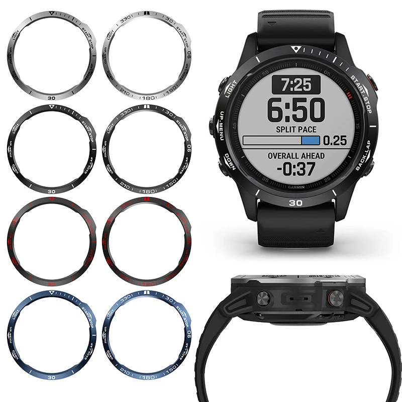 Metal Outer Edge Cover For Garmin Fenix6 Bezel Ring Dial Scale Speed Protective Case For Garmin Fenix6 Tachymeter Accessory
Metal Outer Edge Cover For Garmin Fenix6 Bezel Ring Dial Scale Speed Protective Case For Garmin Fenix6 Tachymeter Accessory