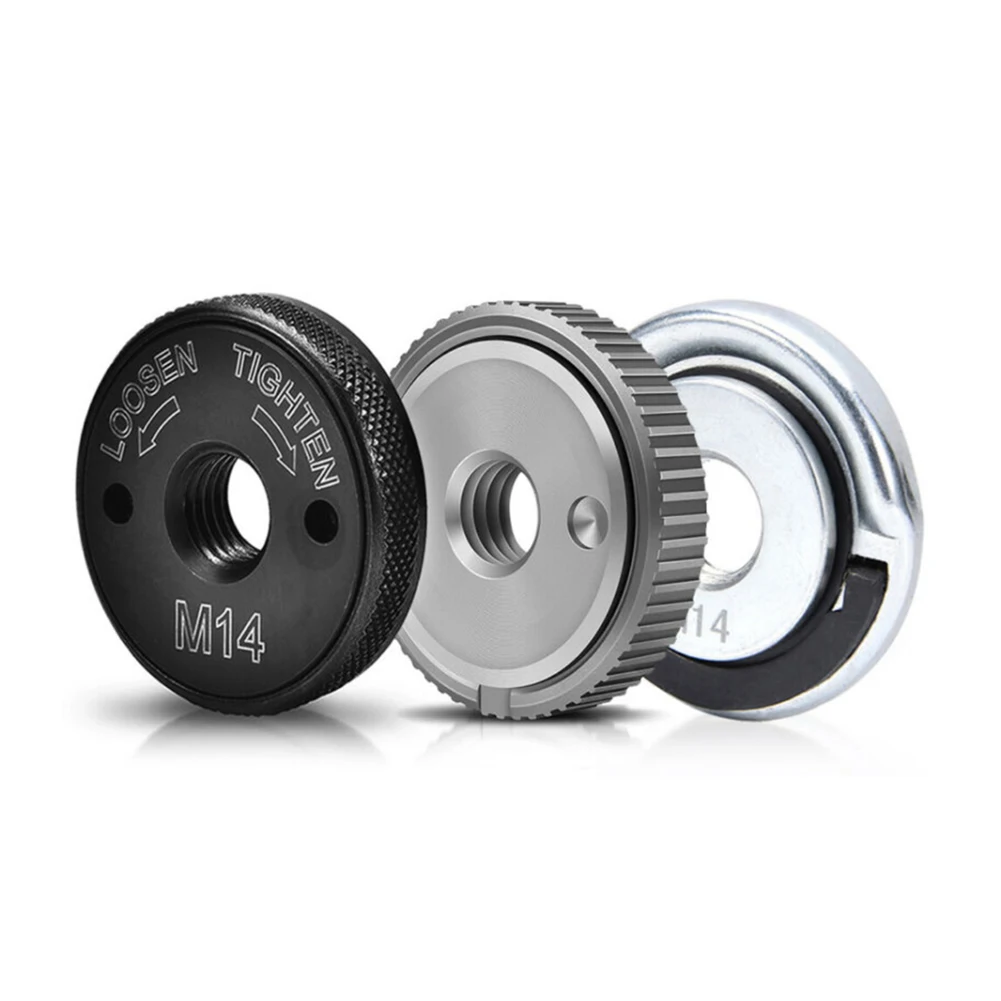 3Pcs Angle Grinder Inner Outer Flange Nut M14 Quick Clamping Nut Power Replacement for Bosch Metabo Milwaukee Makita
3Pcs Angle Grinder Inner Outer Flange Nut M14 Quick Clamping Nut Power Replacement for Bosch Metabo Milwaukee Makita