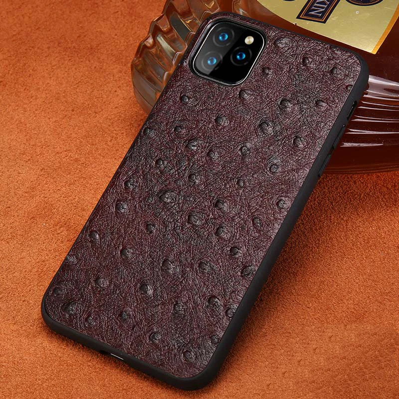 Чехол из натуральной кожи для Iphone 12 Pro max 11 pro 8 plus чехол телефона Противоударная