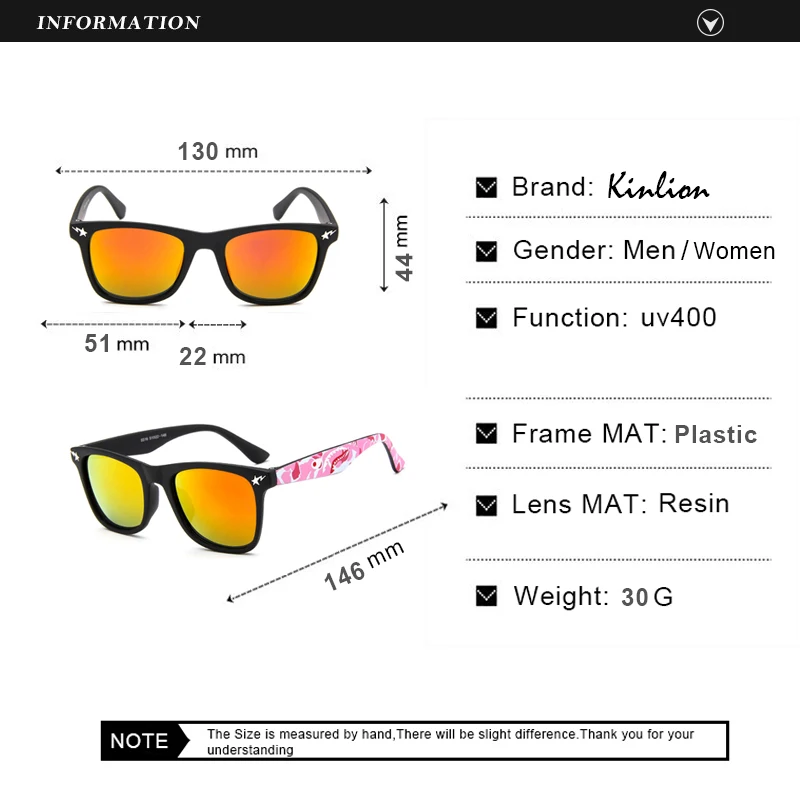 Kinlion Retro Oversized Children Sunglasses for Boys Vintage Kids Sunglasses Girls Square Sun Glasses Oculos Gafas Sol Uv400 
Kinlion Retro Oversized Children Sunglasses for Boys Vintage Kids Sunglasses Girls Square Sun Glasses Oculos Gafas Sol Uv400