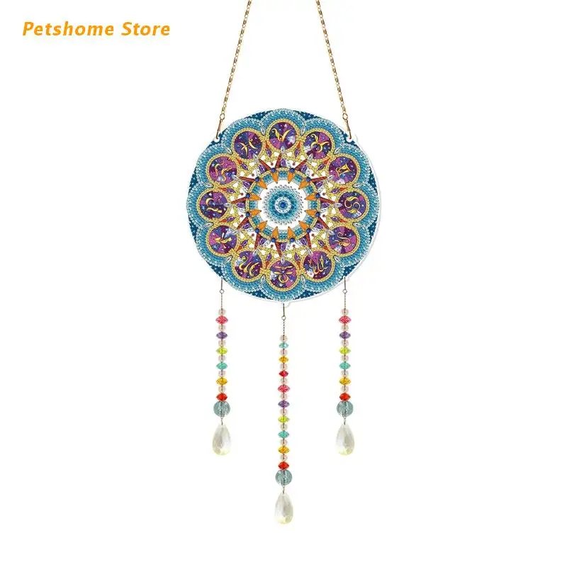 LX9C 5D Diamond Art Painting Kit Diamond Drawing Dream Catcher Hanging Wind Chime
LX9C 5D Diamond Art Painting Kit Diamond Drawing Dream Catcher Hanging Wind Chime