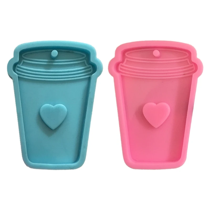 Shiny Glossy Love Coffee Cup Keychain Epoxy Resin Mold Jewellery Necklace Pendant Silicone Mould DIY Crafts Polymer Clay KX4C
Shiny Glossy Love Coffee Cup Keychain Epoxy Resin Mold Jewellery Necklace Pendant Silicone Mould DIY Crafts Polymer Clay KX4C