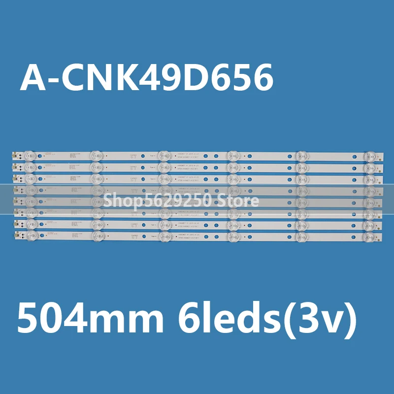 100% New 9pcs/Kit LED strips LC490DUY-SHA2 A-CNK49D656 7838-491012-0540511 for TOSHIBA 49 TV 49L310U 49L420U
100% New 9pcs/Kit LED strips LC490DUY-SHA2 A-CNK49D656 7838-491012-0540511 for TOSHIBA 49 TV 49L310U 49L420U