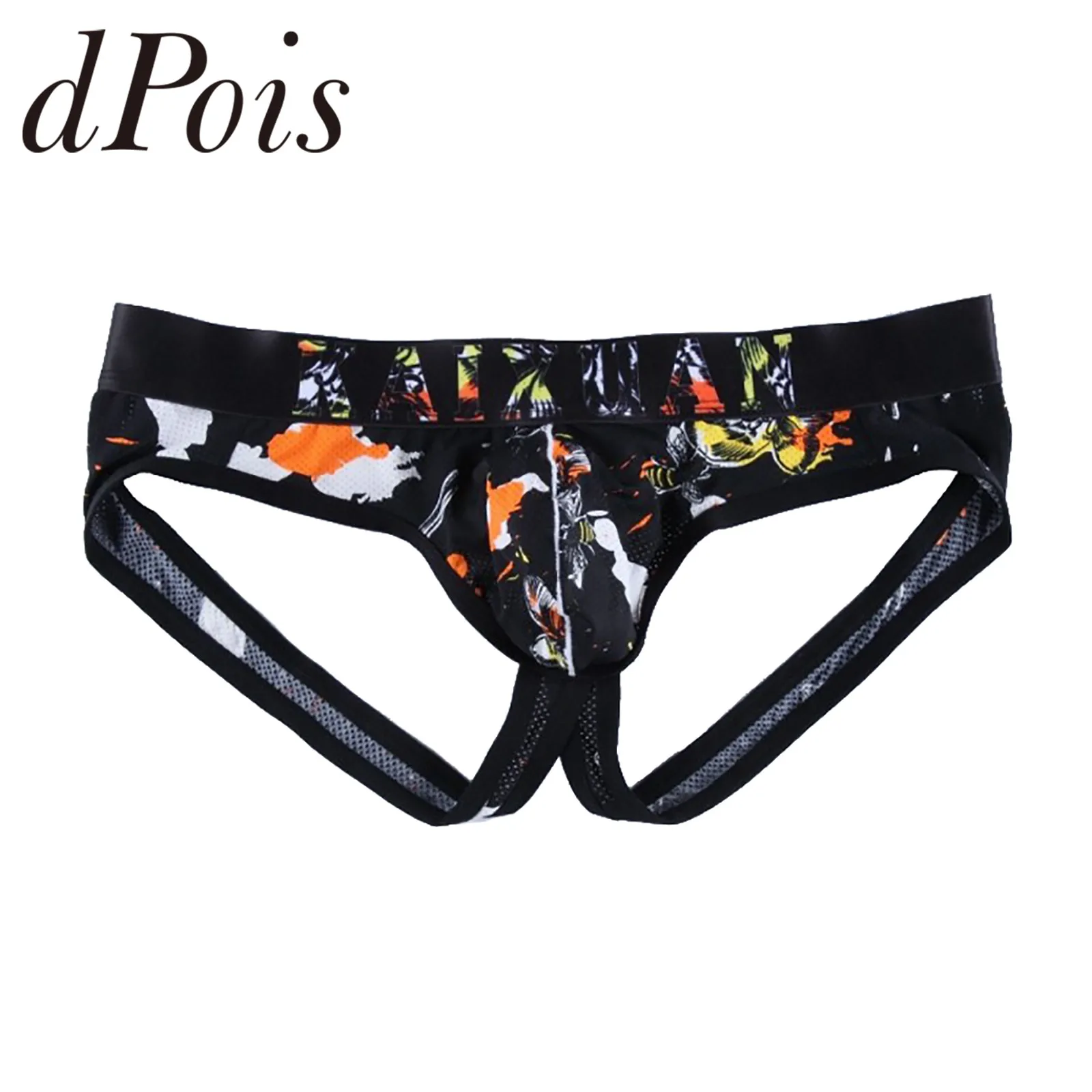 Мужские трусы с принтом бандаж, мужские сексуальные трусы для геев, нижнее белье с низкой талией для мужчин
Мужские трусы с принтом бандаж, мужские сексуальные трусы для геев, нижнее белье с низкой талией для мужчин