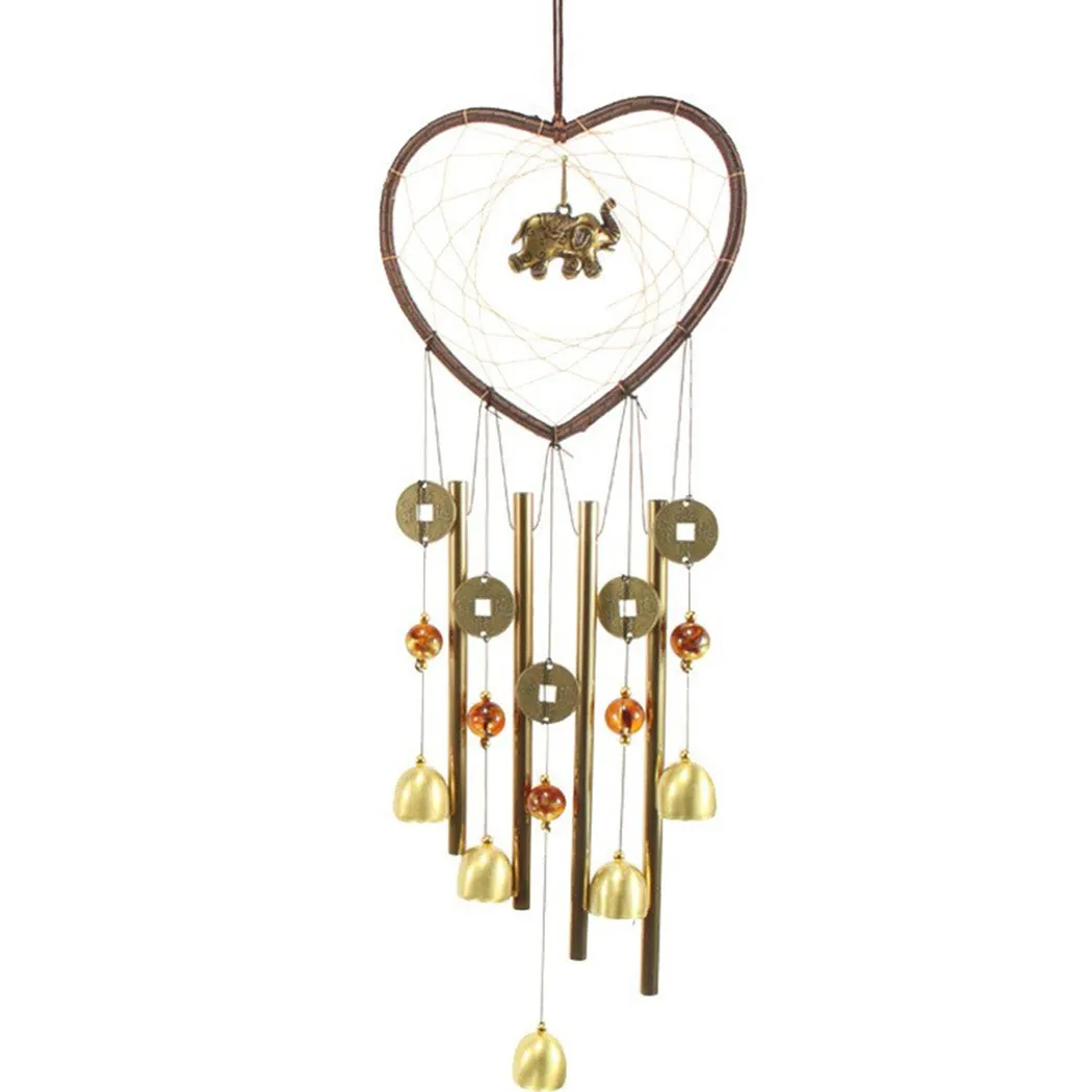 Metal Tube Bell Wind Chimes Hanging Elephant Charm Outdoor Yard Balcony Garden Home Wind Chimes Decoration 60 x 17.5cm Present
Metal Tube Bell Wind Chimes Hanging Elephant Charm Outdoor Yard Balcony Garden Home Wind Chimes Decoration 60 x 17.5cm Present