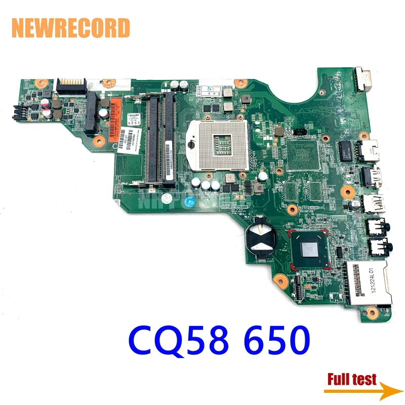 NEWRECORD 687702 501 001 688018 Материнская плата для ноутбука HP CQ58 650 основная DDR3 полностью