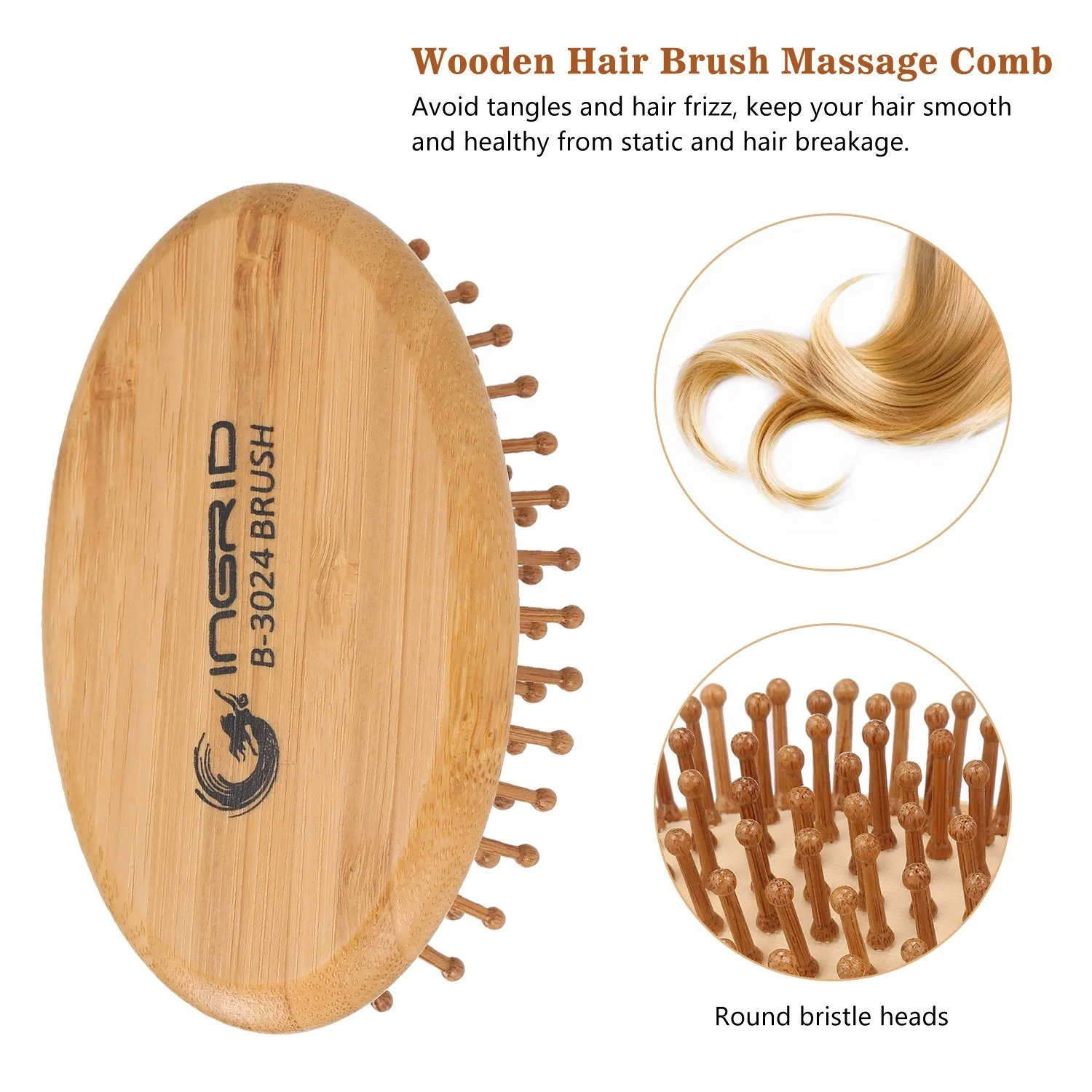 Wooden Hair Brush Massage Comb Scalp Massage Brush Air Cushion Combs Anti-static Brush Comb Hair Care Styling Tool Travel Home
Wooden Hair Brush Massage Comb Scalp Massage Brush Air Cushion Combs Anti-static Brush Comb Hair Care Styling Tool Travel Home