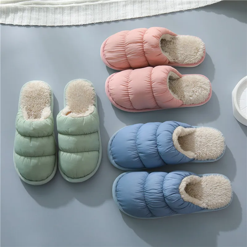 Winter Women Slippers Down cloth Home Slippers Non-Slip Soft Warm House Slippers Indoor Bedroom Lovers Couples Floor Shoes Women
Winter Women Slippers Down cloth Home Slippers Non-Slip Soft Warm House Slippers Indoor Bedroom Lovers Couples Floor Shoes Women