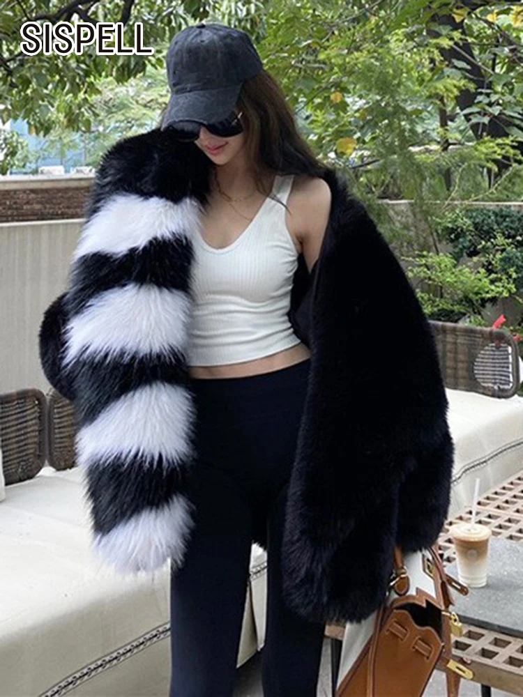 SISPELL Patchwork Colorblock Down Coats For Female V Neck Long Sleeve High Waist Loose Warm Women's Casual Down Coat Winter New
SISPELL Patchwork Colorblock Down Coats For Female V Neck Long Sleeve High Waist Loose Warm Women's Casual Down Coat Winter New