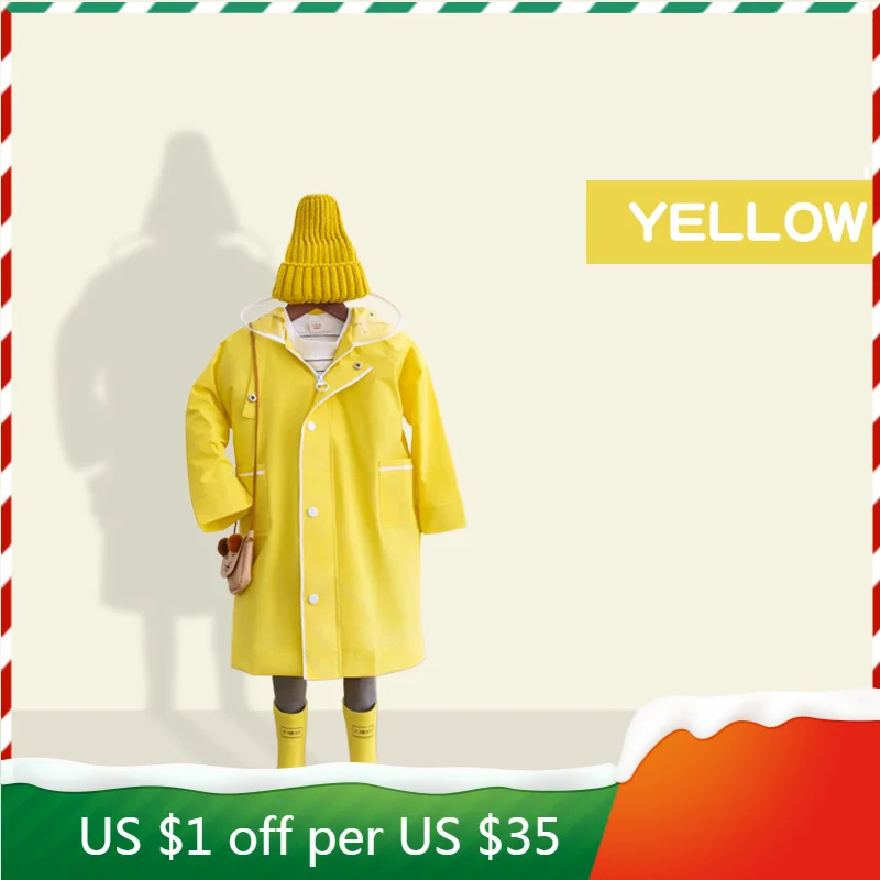 Kid's Waterproof Raincoat For Children Kids Baby Rain Coat Poncho Boys Girls Primary School Students Siamese Rain Suit
Kid's Waterproof Raincoat For Children Kids Baby Rain Coat Poncho Boys Girls Primary School Students Siamese Rain Suit