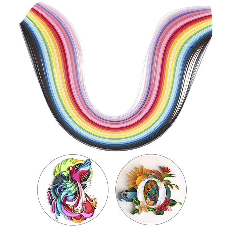 260 Stripes quilling paper 5mm width mixed color for diy hand craft 26 colors 39cm/15.35'' in length; 5mm/0.2'' in width 
260 Stripes quilling paper 5mm width mixed color for diy hand craft 26 colors 39cm/15.35'' in length; 5mm/0.2'' in width