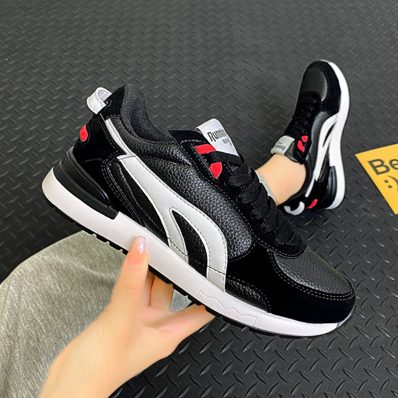 Spring Unisex Men's Free Running for Women Lightweight Outdoor Walking Sports Shoes Athietic Waterproof Leather Chunky Sneakers
Spring Unisex Men's Free Running for Women Lightweight Outdoor Walking Sports Shoes Athietic Waterproof Leather Chunky Sneakers
