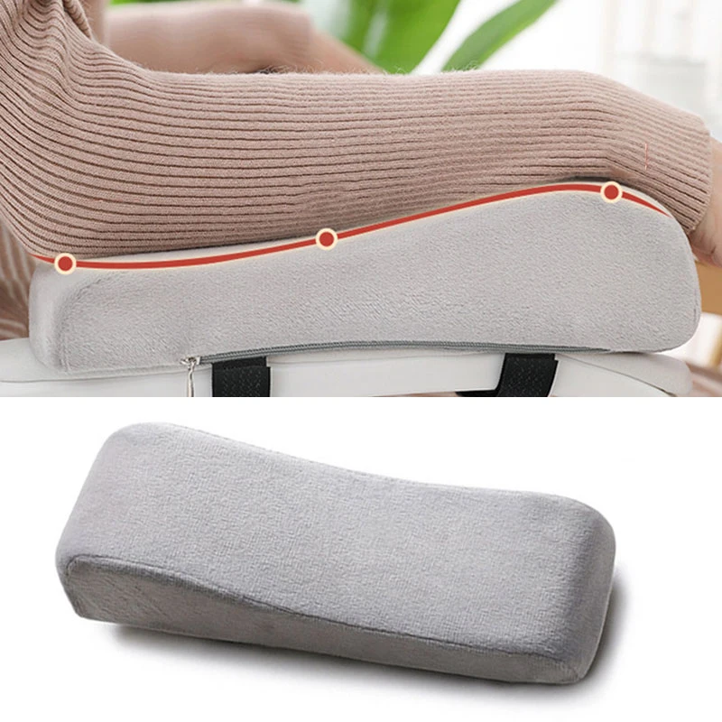 1PC Armrest Pads Covers Foam Elbow Pillow for Forearm Pressure Relief Arm Rest Cover for Office Chairs Wheelchair Comfy Gaming 
1PC Armrest Pads Covers Foam Elbow Pillow for Forearm Pressure Relief Arm Rest Cover for Office Chairs Wheelchair Comfy Gaming
