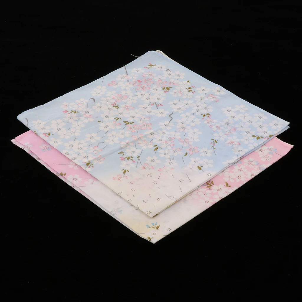 2 Pieces of Cotton Fabric Handkerchief Flower Print Handkerchiefs Children Women
2 Pieces of Cotton Fabric Handkerchief Flower Print Handkerchiefs Children Women