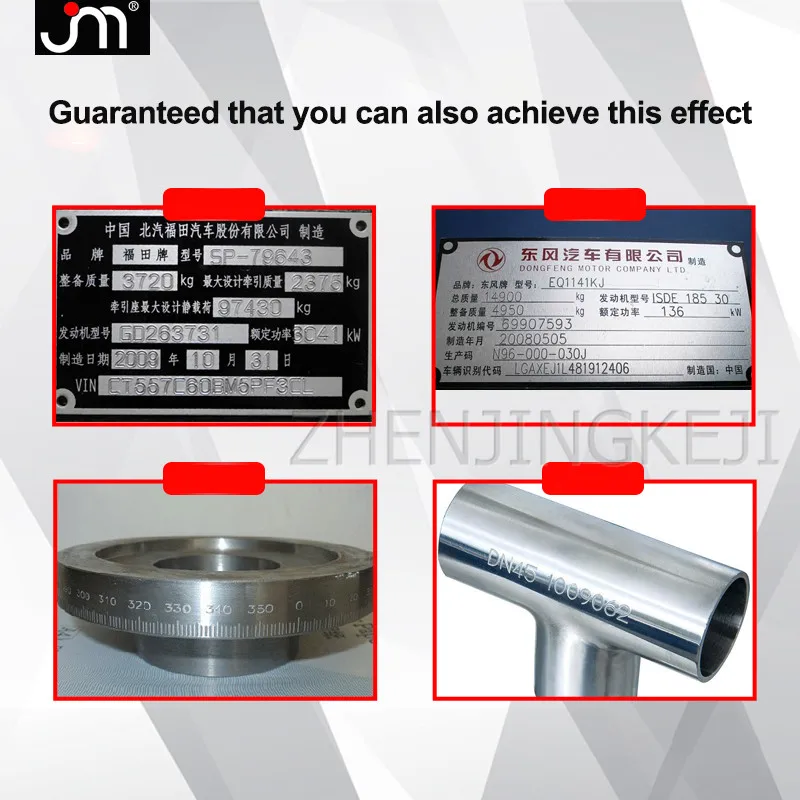 Pneumatic Marking Machine Small Fully Automatic Electric 220V Metal Stainless Steel Nameplate Printer Typewriter Numbering Tools
Pneumatic Marking Machine Small Fully Automatic Electric 220V Metal Stainless Steel Nameplate Printer Typewriter Numbering Tools
