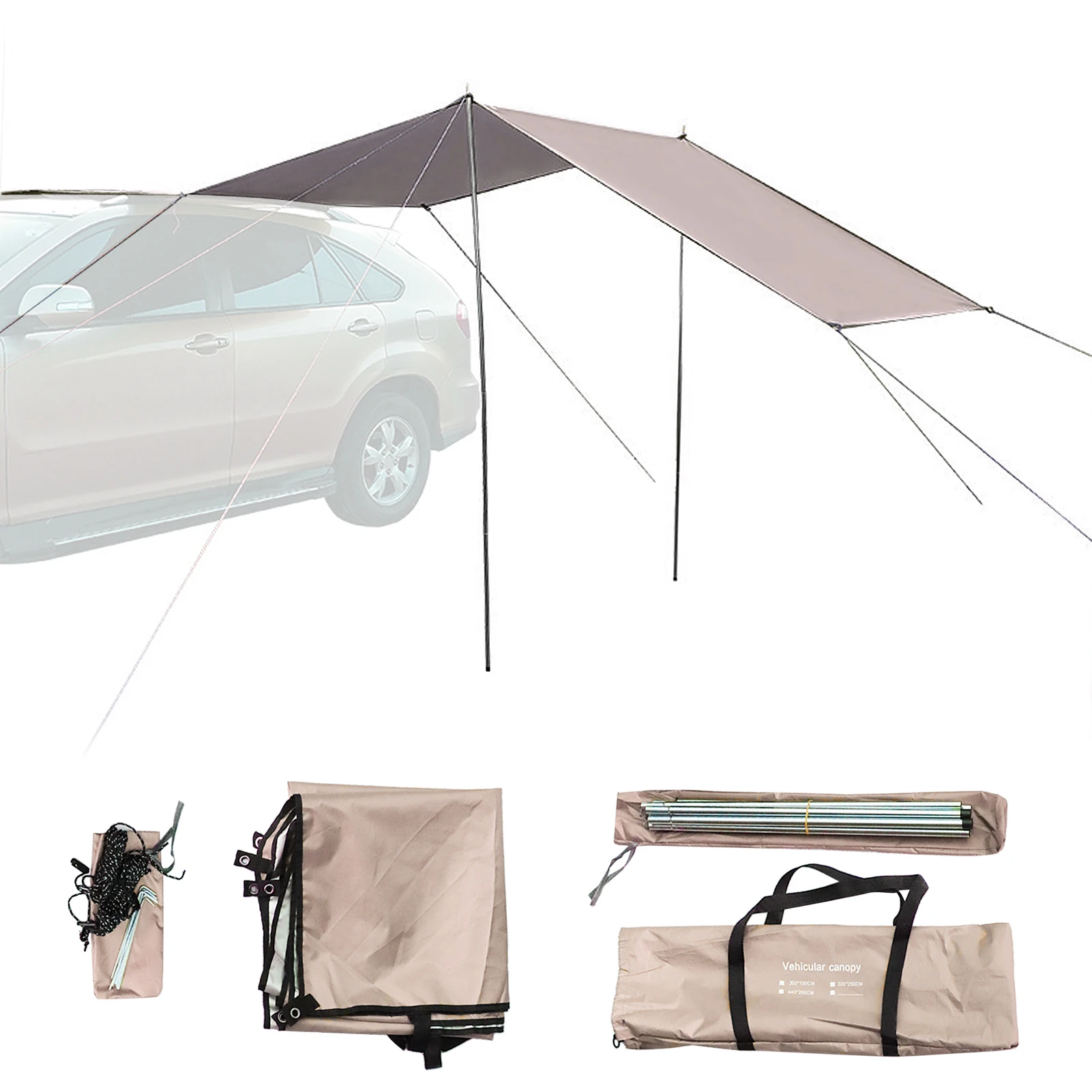 Outdoor Truck Tent Oxford Sun Shelter SUV Tent Auto Canopy Portable Folding Camping Camper Tent Car Awning 2021
Outdoor Truck Tent Oxford Sun Shelter SUV Tent Auto Canopy Portable Folding Camping Camper Tent Car Awning 2021