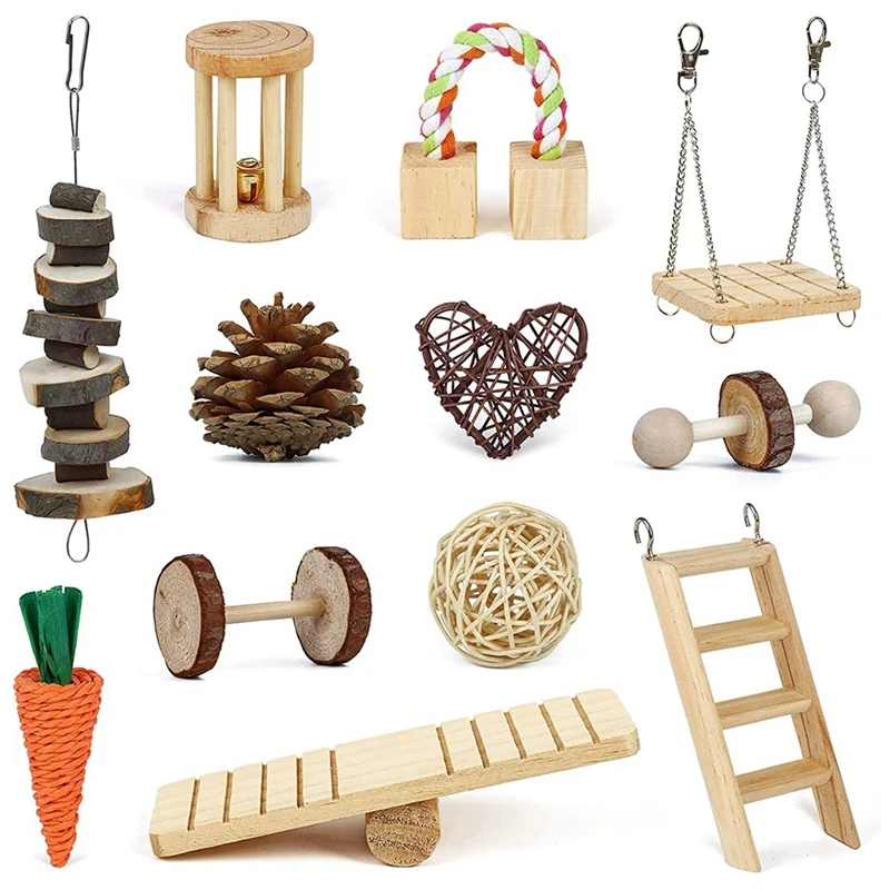 Игрушки для хомяка, 12 шт., натуральные деревянные игрушки Морской свиньи, Сирия хомяк, жевательные аксессуары, гантели
Игрушки для хомяка, 12 шт., натуральные деревянные игрушки Морской свиньи, Сирия хомяк, жевательные аксессуары, гантели