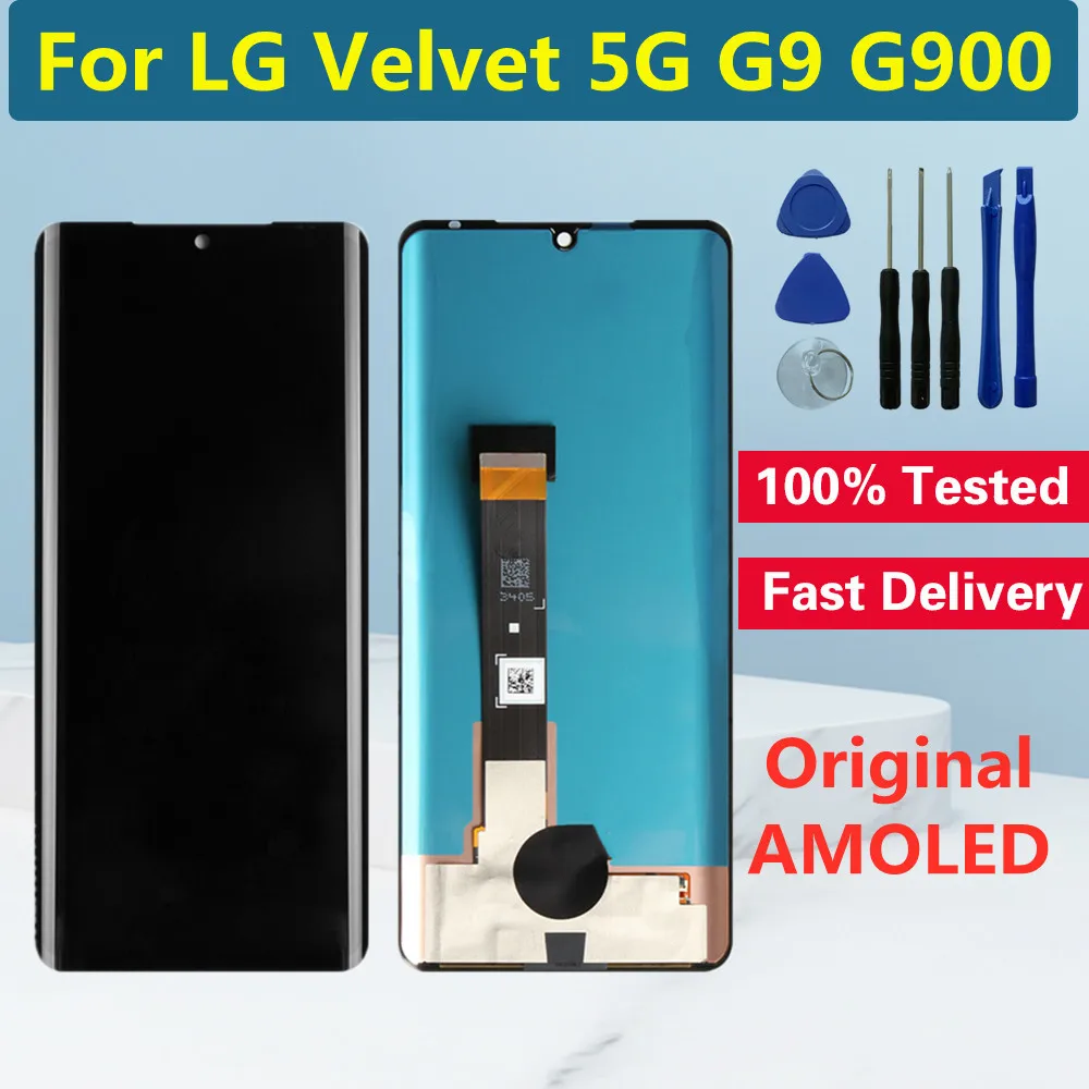 6,8 "оригинальный активно-матричные осид, для LG бархат 5G ЖК-дисплей Дисплей сенсорный Экран аналогово-цифровой преобразователь для LG бархат 5G...
6,8 "оригинальный активно-матричные осид, для LG бархат 5G ЖК-дисплей Дисплей сенсорный Экран аналогово-цифровой преобразователь для LG бархат 5G...