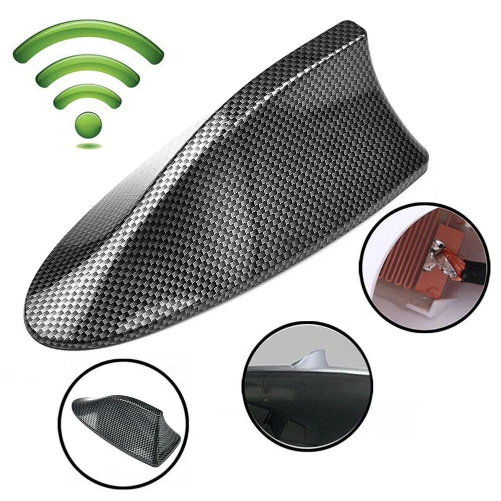 1pc Carbon Fiber Car Fin Universal Roof Antenna Radio FM/AM Decorate Aerial Auto Exterior Accessories
1pc Carbon Fiber Car Fin Universal Roof Antenna Radio FM/AM Decorate Aerial Auto Exterior Accessories