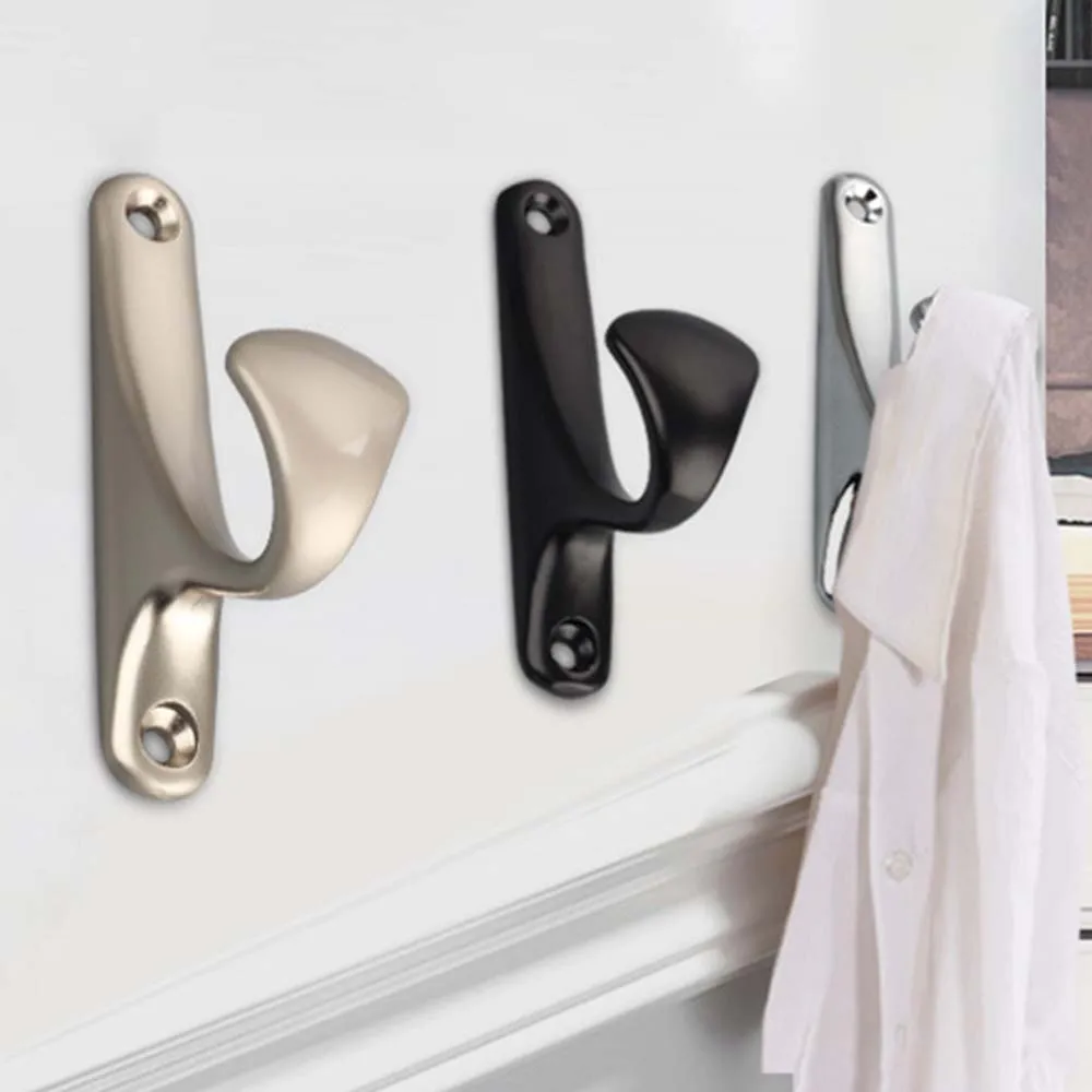 Modern Minimalist Zinc Alloy Hook Wall Hanging Single Hook Key Hook Kitchen And Bathroom Hotel Cloakroom All-match Coat Hook
Modern Minimalist Zinc Alloy Hook Wall Hanging Single Hook Key Hook Kitchen And Bathroom Hotel Cloakroom All-match Coat Hook