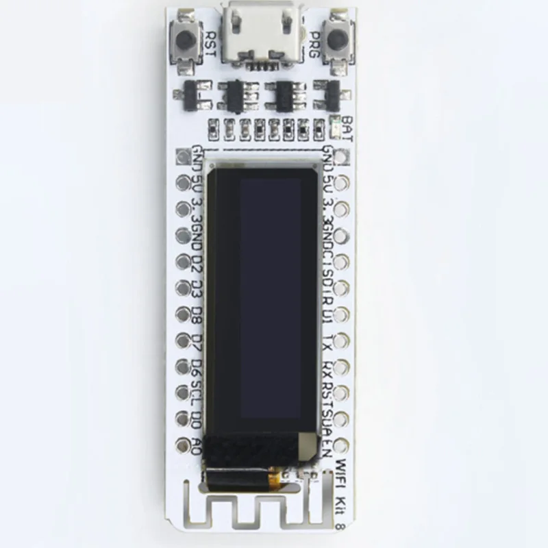 ESP8266 WIFI Chip 0.91 Inch OLED CP2014 32Mb Flash ESP8266 Module Board PCB for NodeMcu
ESP8266 WIFI Chip 0.91 Inch OLED CP2014 32Mb Flash ESP8266 Module Board PCB for NodeMcu