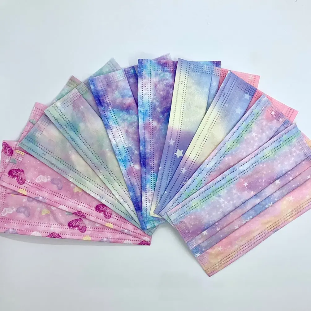 Kids/Adult Disposable Mask Dust Face Mouth Mask Fashionable 3 Layer Ply Filter Non-woven Earloops Mask Fast Delivery 50 Pcs
Kids/Adult Disposable Mask Dust Face Mouth Mask Fashionable 3 Layer Ply Filter Non-woven Earloops Mask Fast Delivery 50 Pcs